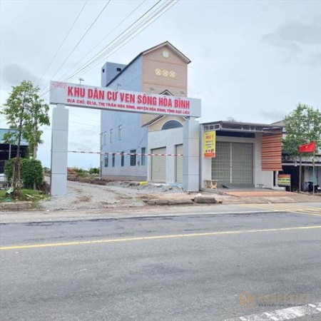 Dự án đất nền Hòa Bình Riverside giá bán 1,3 tỷ/nền khu dân cư, đường lớn xe ra vào