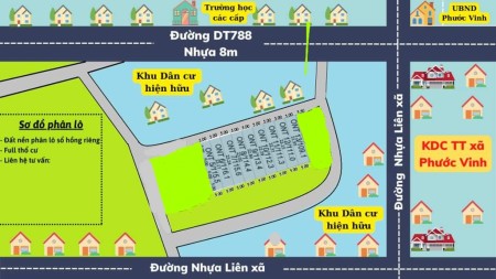 Bán 9 lô đất Châu Thành full thổ cư giá F0 chưa qua đầu tư, liên hệ 0364384197