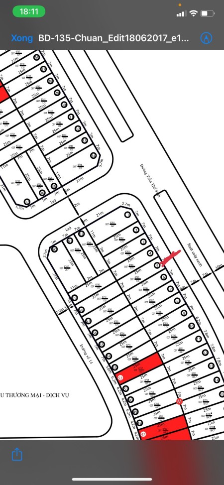 Bán 2 lô đất mặt tiền đường Trần Thế Sinh cực đẹp, thuận tiện kinh doanh