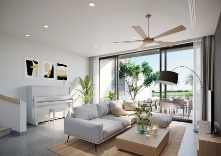 Biệt thự Hồ Tràm view hồ cực đẹp, chỉ 14 tỷ full thuế phí, 228m2 tại Sanctuary Hồ Tràm, 0936122125