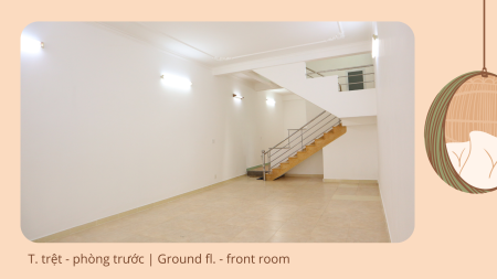 Nhà chính chủ 4PN 2PT diện tích 100m2 + sân 30m2 hẻm rộng yên tĩnh giá tốt thị trường