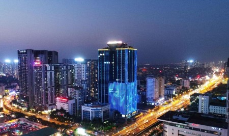 Bán căn góc hướng Đông Nam chung cư Sunshine Center số 16 Phạm Hùng