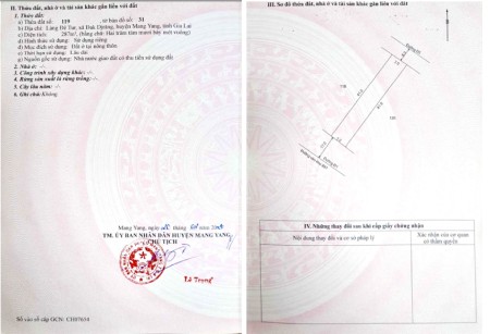 Bán Đất nền sổ đỏ để đầu tư, xây Homestay quốc lộ 19 Gia Lai giá 1,399 tỷ