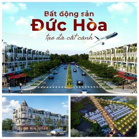Dự án khu đô thị Rose Mall Đức Hoà Long An, giá tốt đầu tư sinh lời, pháp lý chuẩn