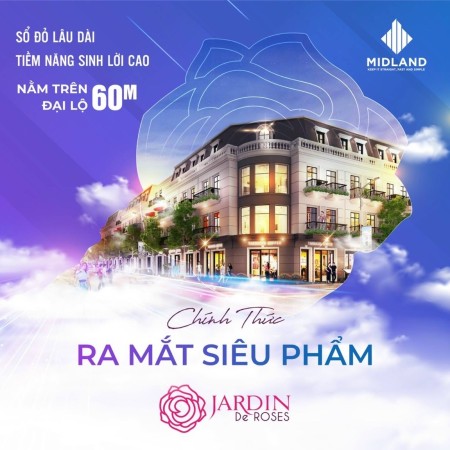 Mở bán đợt 1 đất nền Jardin De Roses thị trấn Kiện Khê - Hà Nam, pháp lý minh bạch