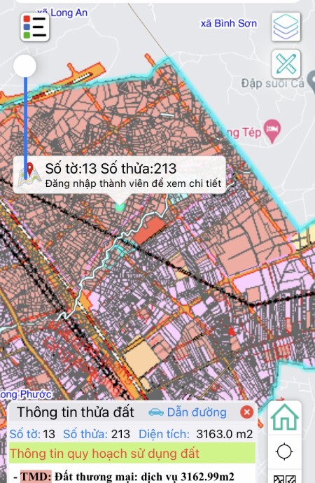 Chính chủ bán đất TMDV giá 2tr6/m2, xã Long Phước, cách sân bay Long Thành 800m