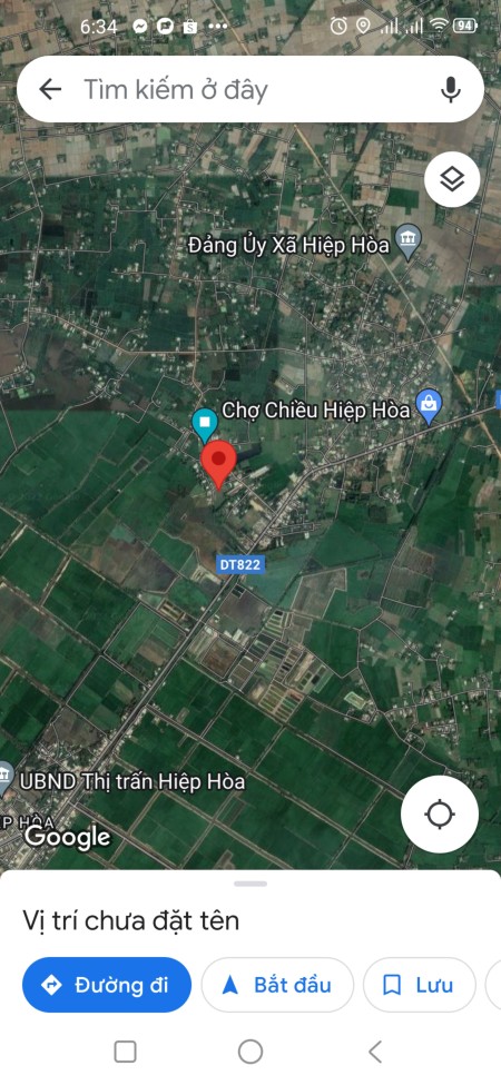 Chủ ngộp bán nhanh lô Hiệp Hòa , Đức Hòa Long An 5200m2 mặt tiền 54m2 chỉ 1,5tr/m2