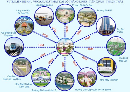 Đất vàng mặt đại Lộ Thăng Long diện tích sử dụng 100m2 giá bán chỉ 1,5 tỷ