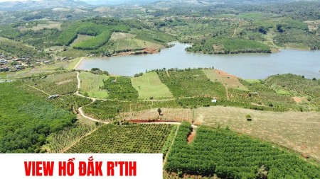 Bán nhanh siêu phẩm 1,8ha view hồ Đắk R'Tih, Đắk Nông. Giá đầu tư sinh lời cao