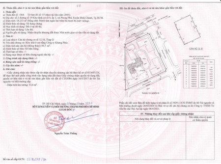 Tôi chủ bán căn hộ Lovera Vista Khang Điền 2PN1WC, sổ hồng, nội thất, view nội khu.
