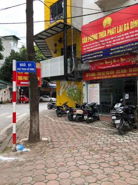 Bán nhà C4 phố Phan Kế Bính diện tích 55m2 giá bán chỉ 6,4 tỷ liên hệ 0912442669