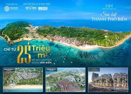 Đất nền ven biển Nhơn Hội New City chiết khấu lên tới 15% cho các nhà đầu tư