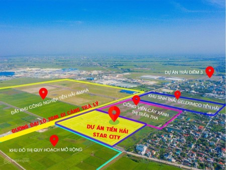 Chính chủ bán lô đất 100m2 ngay trung tâm thị trấn Tiền Hải - Thái Bình lh 0919824145