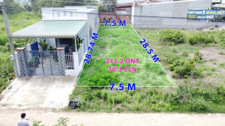 Cần bán 222.5m2, đất nền full thổ cư gần biên, khu dân cư đông đúc, giá tốt đầu tư