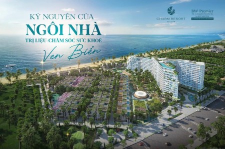 Bán căn hộ Charm Resort Hồ Tràm,Full NT 5sao, /cam kết LN 6.5%, sở hữu bãi biển riêng 4km