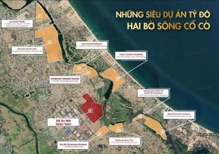 Bán lô đất KĐT mới ven sông Cổ CÒ trục đường 27m phía Nam ĐÀ NẴNG sở hữu chỉ từ 450 triệu