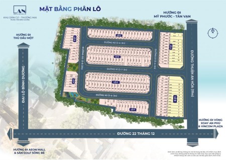 Đất nền mặt tiền đã có sổ đỏ,hạ tầng hoàn chỉnh, liền kề Vsip đầu tư sinh lời cao