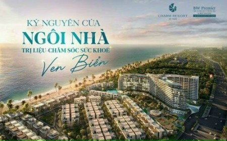 Căn hộ biển dự án Charm Resort Hồ Tràm TT trước chỉ 600tr cam kết lợi nhuận tối thiểu 19.5%