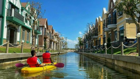 Mở bán biệt thự Lagoon diện tích 12x20 kế kênh trèo thuyền pháp lý chính chủ