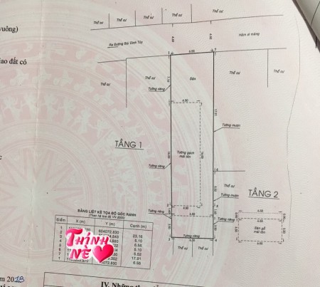 Bán đất hẻm xe hơi xây CHDV, Biệt thự diện tích sử dụng 185m2 giá 18,5 tỷ thương lượng