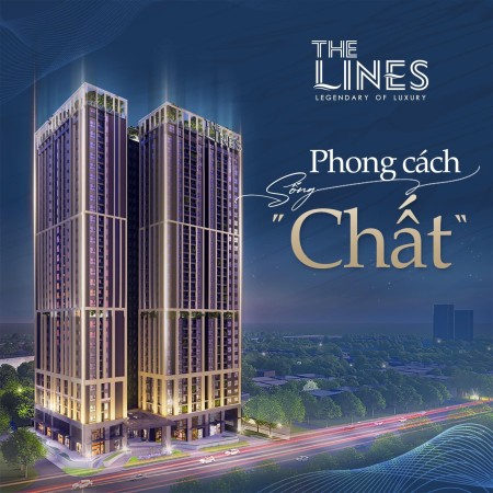 Ra mắt căn hộ chung cư cao cấp chuẩn 5 sao The Lines khu đô thị Eco Park