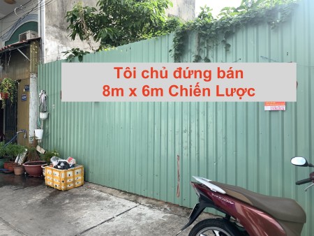 Hẻm 482/ Tỉnh Lộ 10, dtsd 8x6, giấy tờ đầy đủ, không nằm trong diện quy hoạch