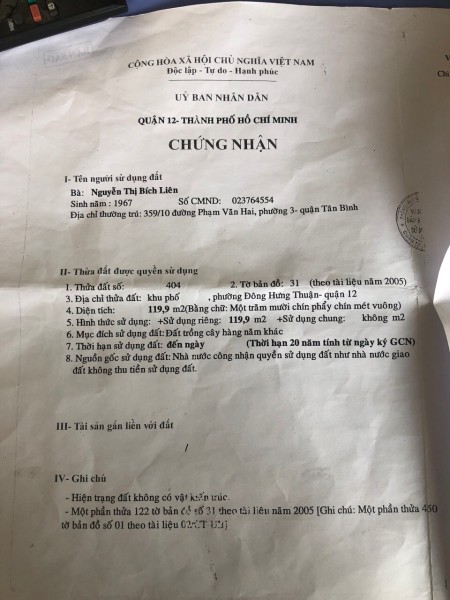 Cần bán gấp căn nhà cấp 4, 2 căn liền kề, giá tốt đầu tư sinh lời, pháp lý chuẩn