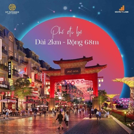 Bán shop house phố đi bộ Bigc Bắc Giang giao thông thuận tiện, khu dân trí cao, giá tốt