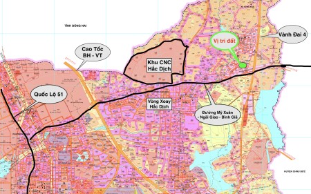 Bán đất Sông Xoài, Cách vòng xoay Hắc Dịch chỉ 2,5km hỗ trợ vay ngân hàng, lh 0901372508