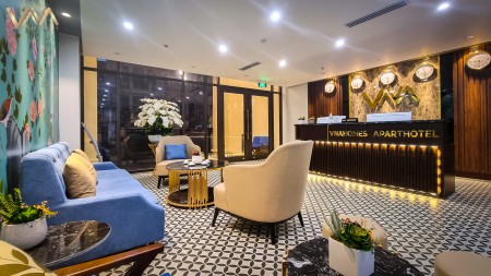 Căn hộ dịch vụ 1 khách 2 ngủ VnaHomes Apartment vị trí trung tâm tiêu chuẩn khách sạn giáp Hồ Tây