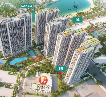 Bán căn hộ diện tích 43m2 1PN+1, hàng ngoại giao giá rẻ tại dự án Vinhome Smart City