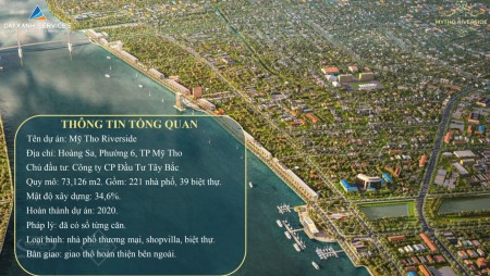 Dự Án Mỹ Tho Riverside sở hữu vĩnh viễn, liên hệ 0916697457 pháp lý chính chủ