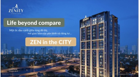Penthouse hạng sang Zenity Võ Văn Kiệt Quận 1 view Sông SG, chỉ xách vali vào ở, nội thất 5* Châu Âu