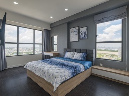 Cho thuê nhanh 3PN, 105m2 tại The Sun Avenue chỉ 21 triệu/tháng, khu tiện ích đủ