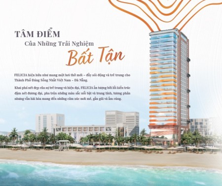 Đầu tư siêu lợi nhuận tại căn hộ cao cấp Felicia OceanView Đà Nẵng tiện ích đầy đủ