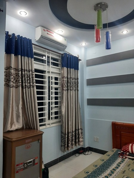 Bán nhà hẻm xe hơi Quận Tân Phú 4 tầng bê tông cốt thép, sổ hồng vuông đẹp, giá chỉ 6.35 tỷ