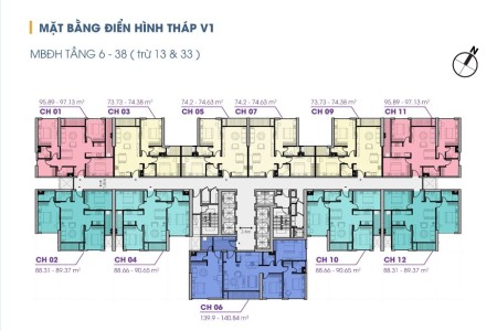 Bán căn hộ chung cư Terra An hưng, Hà Đông 2 ngủ 74m. Giá 2,4 tỷ bao phí. LH: 0904785655