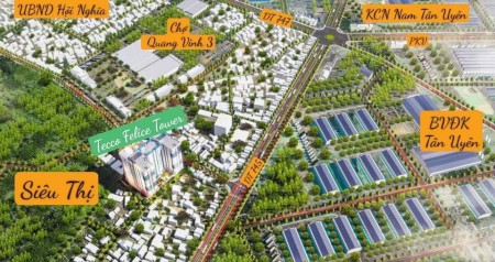 Cần bán chung cư cao cấp tại Hội Nghĩa, Tân Uyên, Bình Dương liên hệ 0364961702