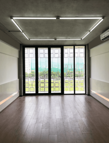 Cho thuê văn phòng mặt tiền - Đường Số 9, P. Tân Phú, Quận 7, TP HCM - Diện tích từ 80m2 đến 160m2