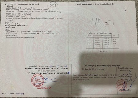 Bán lô đất nền dự án mẫu giáo trung ương 3 phường Phú Hữu, Thủ Đức giá đầu tư