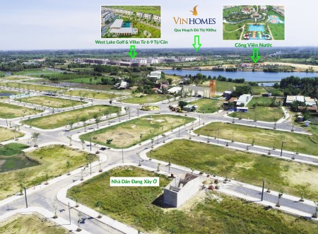 Chỉ 60 nền cực đẹp khu san Golf Tân Mỹ West Lake Gofl Club & Villas thanh toán linh hoạt