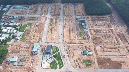 Đất nền dự án sổ đỏ Rich Home 2 mặt tiền đường Trần Đại Nghĩa chủ đầu tư Kim Oanh tại Bến Cát