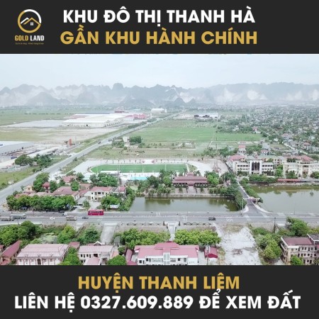 BÁN khu đô thị có vị trí đẹp nhất huyện thanh liêm pháp lý chính chủ, gia đầu tư sinh lời