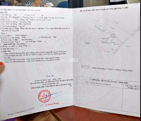 Chính chủ bán gấp giá tốt dãy nhà trọ tại Đường số 1 P Tân Tạo A Quận Bình Tân