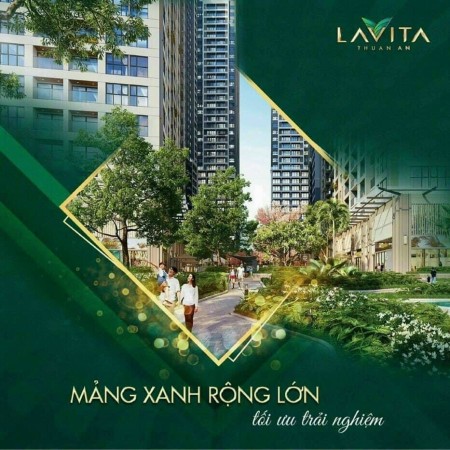 Lavita Thuận An nằm ngay trung tâm Bình Dương căn hộ chuẩn Resort 5* giá 1.8 tỷ/căn 2pn