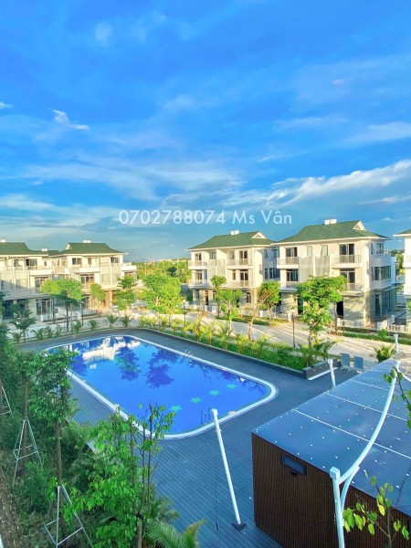 Biệt thự Song lập Eco Garden - Camellia - Duy nhất 1 căn cuối cùng view bể bơi và công viên