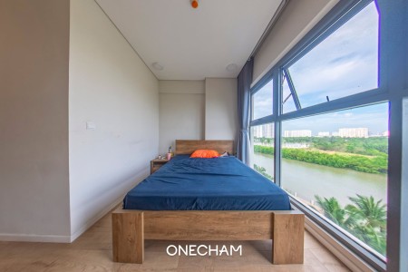 Cho thuê căn hộ 2 phòng ngủ cao cấp view sông Đảo Kim Cương giá chỉ 20 triệu/tháng