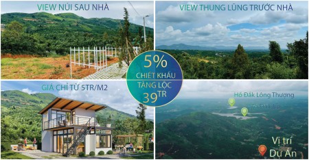 Đất nền thổ cư Bảo Lộc, sổ hồng sẵn từng lô, có ngân hàng cho vay, hỗ trợ lãi 12 tháng.