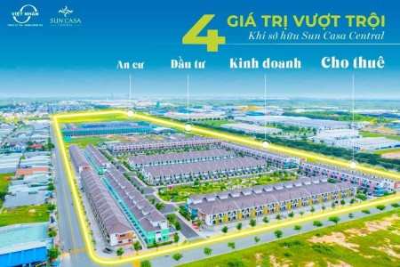 Chính thức mở bán Suncasa Central giá F0 chủ đầu tư Visip 2 giá tốt