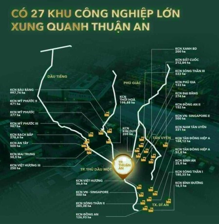 Sở hữu ngay CH Lavita Thuận An của TĐ Hưng Thịnh, chỉ 500tr, CK chỉ 23%, ân hạn lãi gốc 2 năm